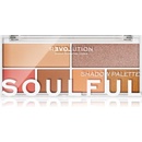 Paletky dekorativní kosmetiky Revolution Relove Colour Play Soulful paletka očních stínů 5,2 g