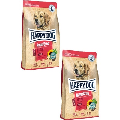 Happy Dog NaturCroq Active 2 x 15 kg