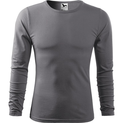 MALFINI Malfini fit-t long sleeve 119 / Мъжка тениска с дълъг ръкав - стоманено сива xxl (1193617)