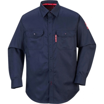 Portwest BIZFLAME FR89 / Огнеупорна риза - Navy M (FR89NVRM)