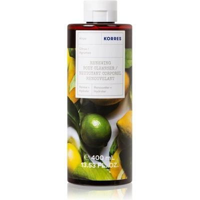 KORRES Citrus зареждащ с енергия душ гел 400ml