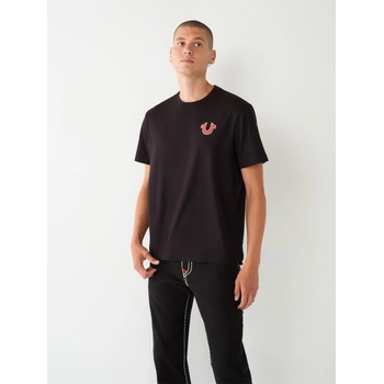 True Religion Тениска True Religion True Heritage Tee Sn99 - Jet Black