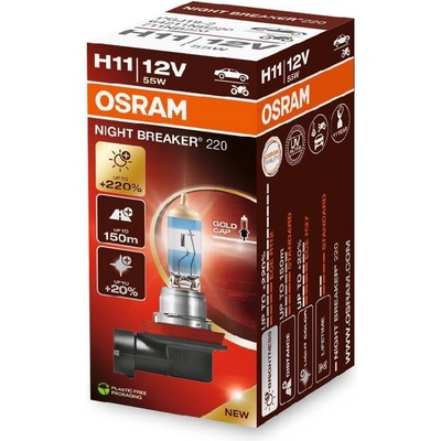 OSRAM Night Breaker 220 H11, 12V, 55W, 1 брой