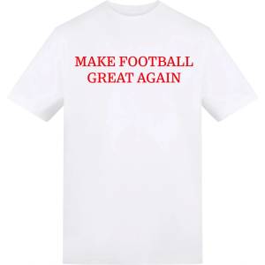 AWD Adults Printed England World Cup Tee - Make Football Great Again