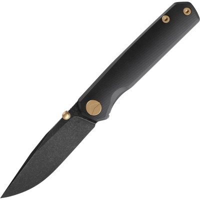 FerraMonster Kroma ELMAX Black Stonewash with BSW Titanium handle FM23008-D