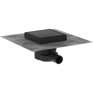 Hansgrohe RainDrain Point - Подов сифон, 15x15 cm, черен мат 56249670 (56249670)