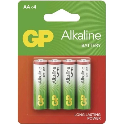 GP Alkaline AA 4ks B04214