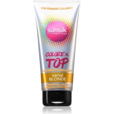 Sunsilk Top Colour интензивна грижа неутрализиращ жълтеникавите оттенъци Serial Blonde 180ml