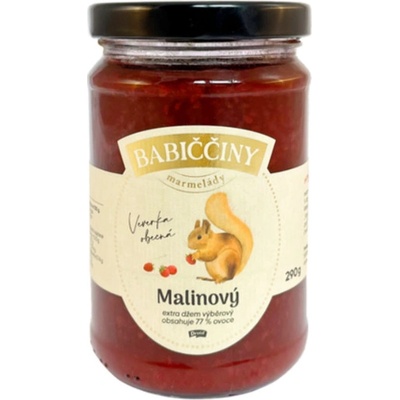 Druid Babiččiny marmelády malina 290 g