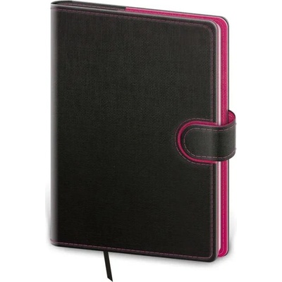 Helma Flip A5 denný 2026 antracit/magenta
