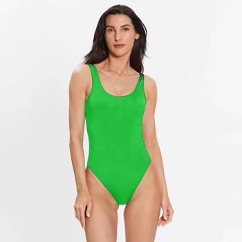 Image 1 of Цял бански YWQL-2320 green