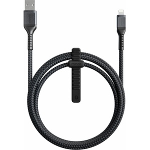 Nomad Здрав кевларен кабел за устройства с Lightning  орт (150 см) - Nomad Kevlar USB-A to Lightning Cable (черен) (NM01911010)