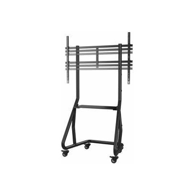Hama Мобилна стойка за TV HAMA Trolley, 254 см (100 инча), 1000x600, Черен, HAMA-220875