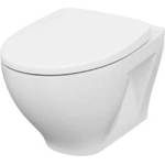 Cersanit Moduo - Висяща тоалетна с седалка SoftClose, CleanOn, бяла K701-262 (K701-262)
