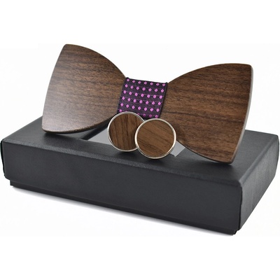 Gaira s manžetovými knoflíčky 709043 dřevěný