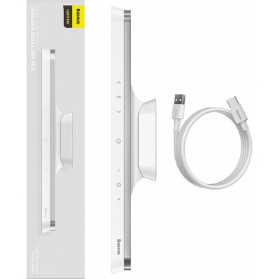 BASEUS magnetická plynulá stmívací stolní lampa PRO bílá DGXC-02 – Zboží Živě
