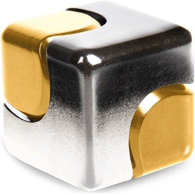 bopster Finget Cube Spinner stříbrno zlatý