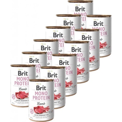 Brit Mono Protein Lamb 12 x 400 g