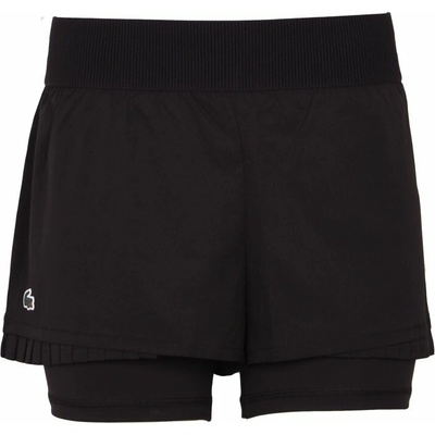Lacoste Ultra Dry Lined Tennis dámske šortky black/black čierny