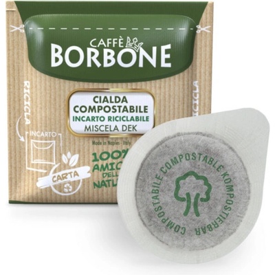 Caffè Borbone Deca E.S.E. pody bez kofeínu 7 g