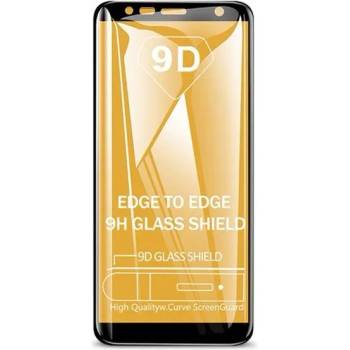 9D Стъклен Протектор Huawei P40 Lite 5G Tempered Glass Full Glue Black