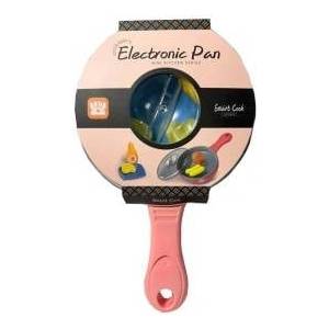 Swede Kitchen set with a battery-powered pan that changes the color of food