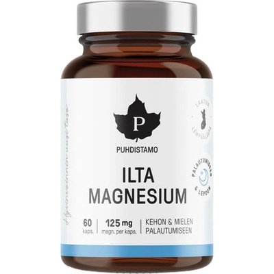Puhdistamo Ilta Night Magnesium Hořčík 60 kapslí