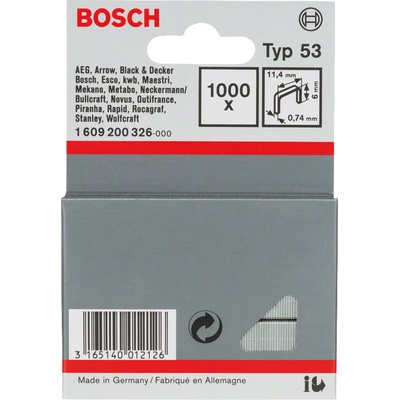 Bosch 1609200326 1000ks – Sleviste.cz