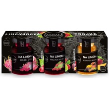 Madami Ovoce na Limonádu Dračí ovoce a Malina a limetka a Mango a Marakuja 3 x 60 g
