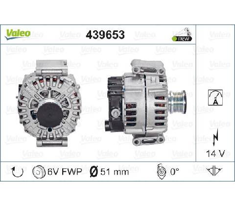 Alternátor VALEO 439653