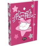LIZZY Кутия за тетрадки, A5, LIZZYSULI, "Kit tok Stars Purrfect" 7470217002 (7470217002)