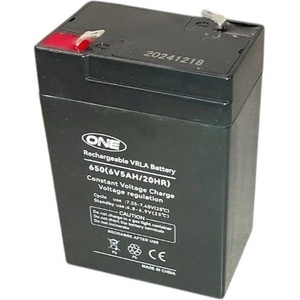 ONE Акумулаторна батерия ONE 6V 5Ah R+/L+ (AGM 6V5AH)