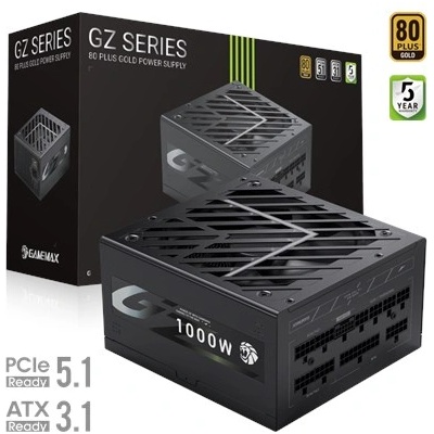 GAMEMAX GZ 1000G black 1000W Gold