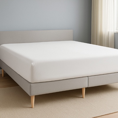 Takoy Napínacia bavlna jersey plachta biela 2 trieda-HT-01008 160x200x25