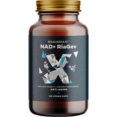 BrainMax NAD+ RiaGev 750 mg 100 rostlinných kapslí