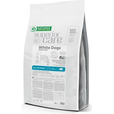 Nature's Protection Superior Care Dog Dry White Dogs Grain Free White Fish 10 kg