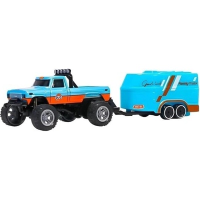 s-Idee Steffen Stabler RC Monster Truck kovový s přívěsem 1:64 RTR LED Tempomat 2,4GHz - RC_324957