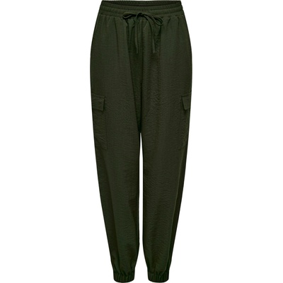ONLY Карго панталон 'Katinka' зелено, размер M