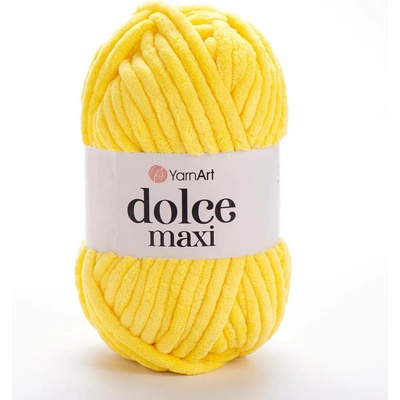 Yarn Art příze Dolce Maxi 761 žlutá