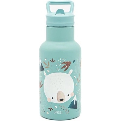 SASSI Бутилка от неръждаема стомана, Sassi, 500мл. , Мечка