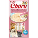 Churu Cat Purée Tuna with Salmon 4 x 14 g