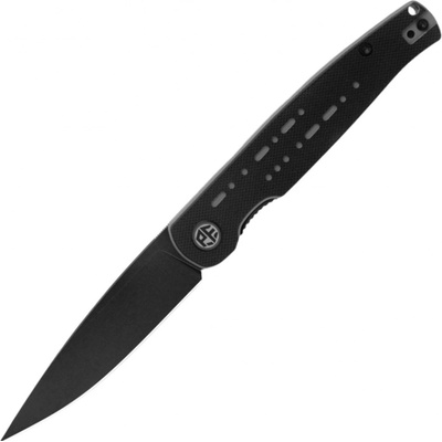 Petrified Fish PFE07 Morse Black Stonewashed 154CM Black with Gray G10 PFE07DDW