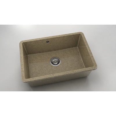 FAT Мивка за долно вграждане Vanguard 236, Granicite, 130 Calahari, с включен сифон