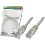 ASSMANN DIGITUS DK-1511-010 : : U-UTP, Cat. 5e, 1.0 м, AWG26-7, сив