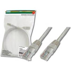 ASSMANN DIGITUS DK-1511-010 : : U-UTP, Cat. 5e, 1.0 м, AWG26-7, сив