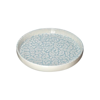 Saturnia Чиния с борд SATURNIA Tiffany, 20 см, светло синя (05117/ZTIBLU)