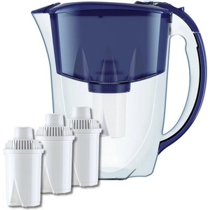 Aquaphor Кана за вода Aquaphor Ideal в комплект с 3бр. филтри, 2.8 литра, синя Филтрираща кана