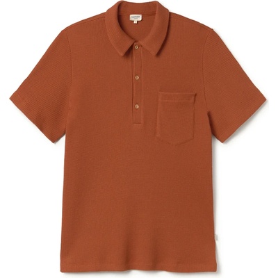 TWOTHIRDS Мъжка поло тениска TWOTHIRDS Canning Polo shirt - Coconut Shell - размер M (216-7651-0112)