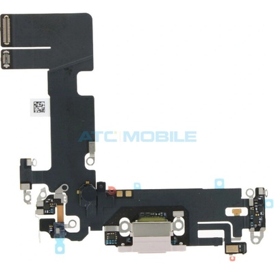 iPhone 13 flex nabíjecího konektoru růžový (OEM)