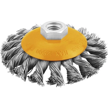 TOLSEN Kefa okružná vrkočová 100 mm – M14 77520